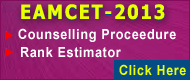 Eamcet 2013 Counselling Proceedure, Eamcet Rank Estimator