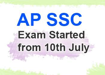 AP SSC Exam Started from 10th July