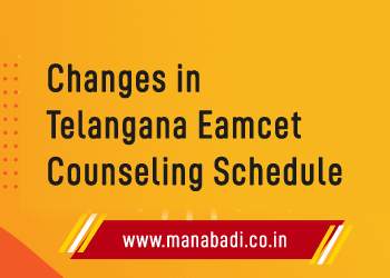 Changes in Telangana Eamcet Counseling Schedule