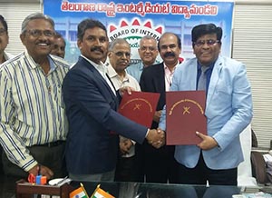 MOU between the G-COT and the Rajiv Gandhi University of Knowledge Technologies