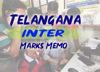 Telangana Inter Marks Memo Now