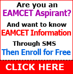 Enroll here to get Eamcet Updates to your Mobile