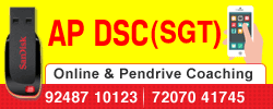 AP DSC Online & Pendrive Coaching