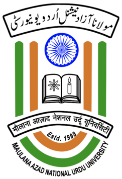 Maulana Azad National Urdu University logo
