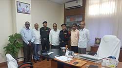 Army Ordnance Officers Met BRAOU VC