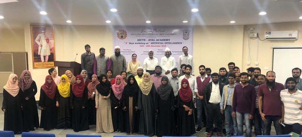 Induction Programme ends at MANU University
