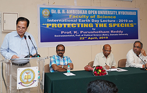 BRAOU Organised “International Earth Day” Work Shop