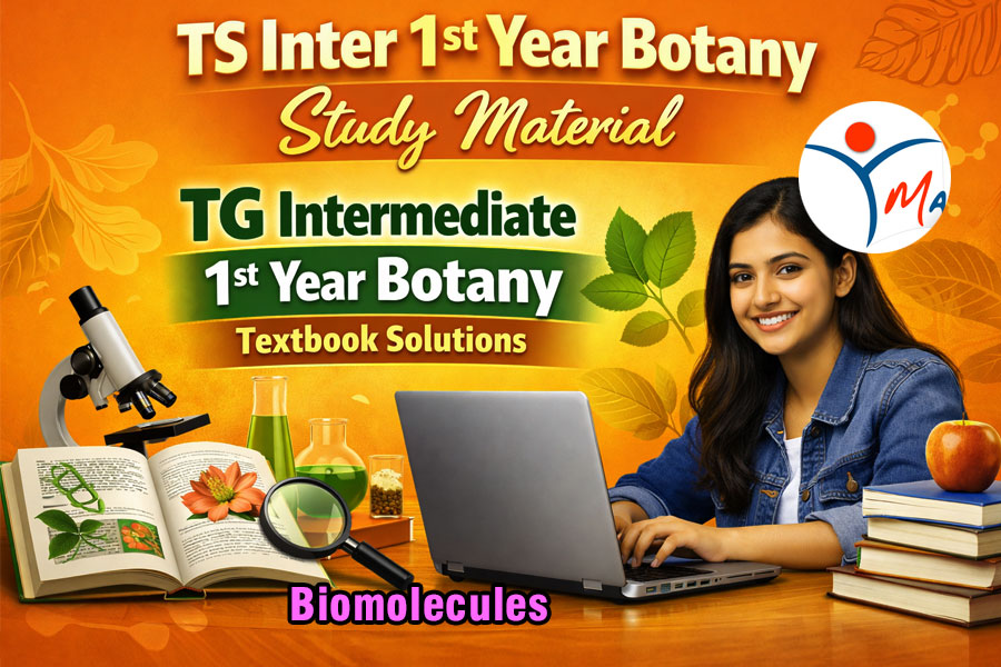 TS Inter 1st Year Botany Study Material Chapter 10 Biomolecules