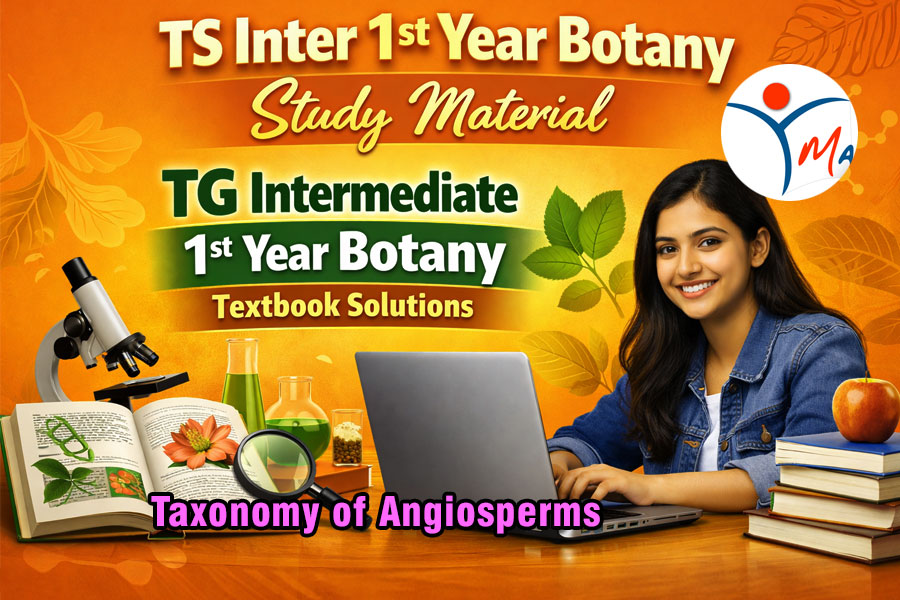 TS Inter 1st Year Botany Study Material Chapter 8 Taxonomy of Angiosperms