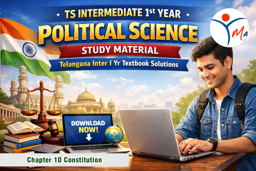 TS Inter 1st Year Political Science Study Material Chapter 10 Constitution
