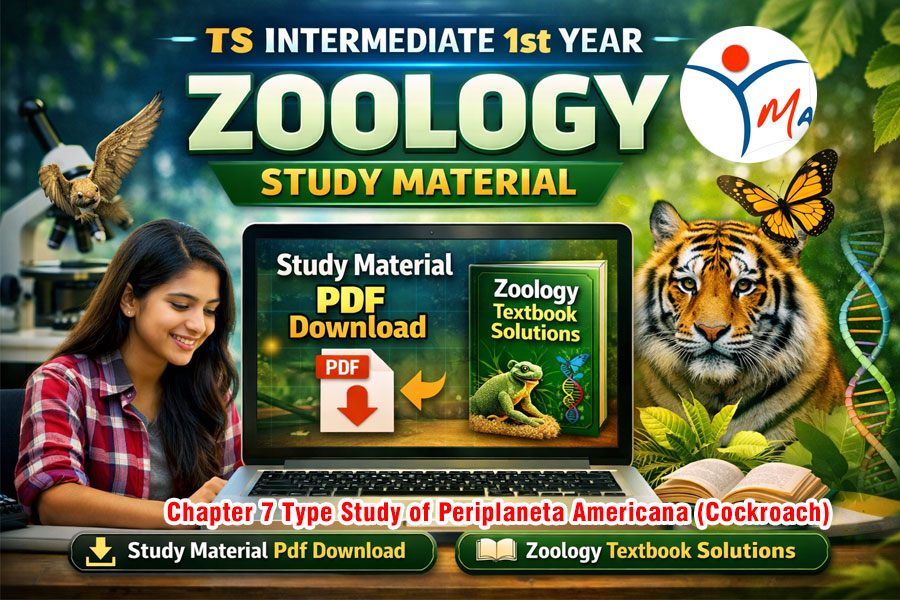 TS Inter 1st Year Zoology Study Material Chapter 7 Type Study of Periplaneta Americana