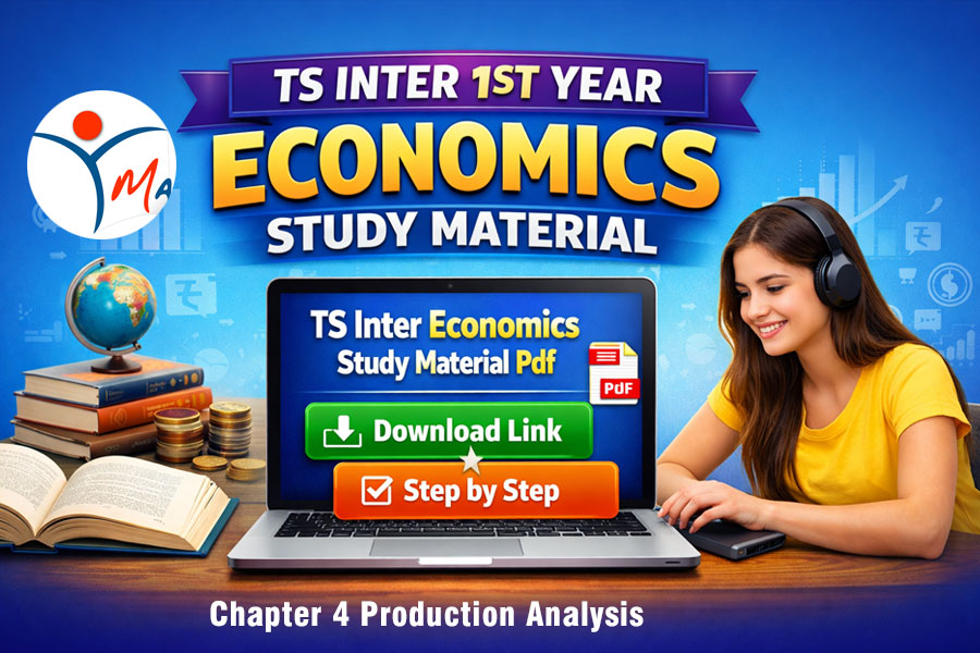 TS Inter 1st Year Economics Study Material Chapter 4 Production Analysis