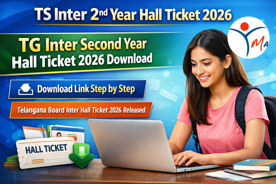 TS Inter 2nd Year Hall Ticket 2026