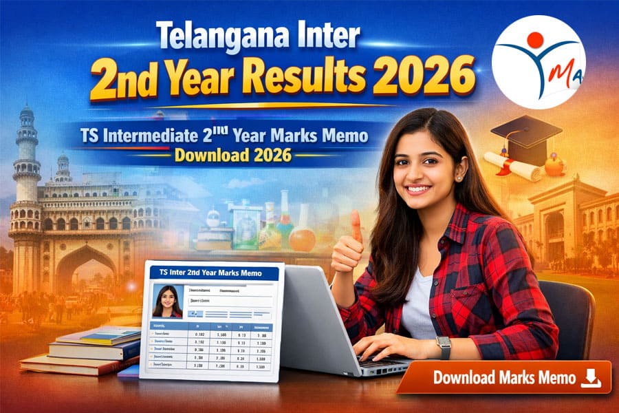 TG Inter 2nd Year Results 2026