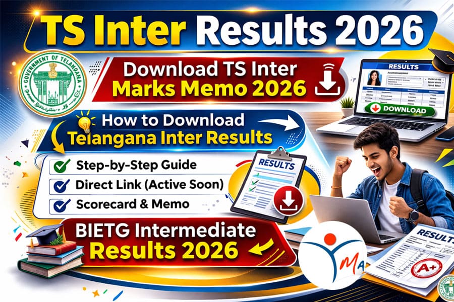 TG Inter Results 2026: Download TS Intermediate 1st & 2nd Year Result