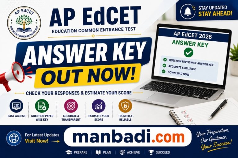 AP EDCET 2026 Answer Key OUT – How to Download Raise Objection & Calculate Scores!