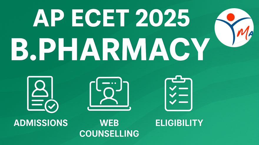 AP ECET 2025 B.Pharmacy Admissions Notification
