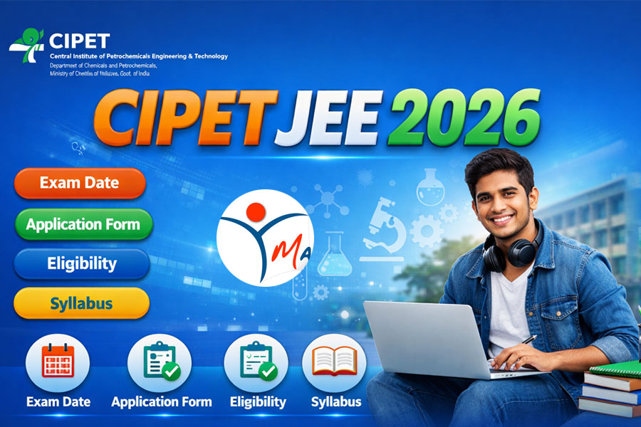 CIPET JEE Exam 2026: Exam Date, Application Form, Eligibility, Syllabus at manabadi.co.in