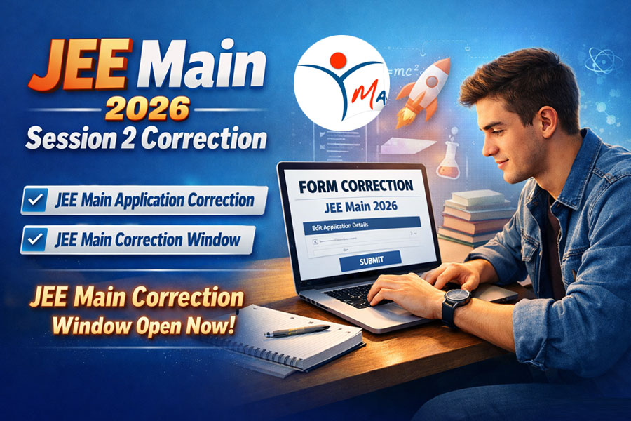 JEE Main 2026 Session 2 Form Correction (Feb 27–28): Direct Link, Editable Details, Step-by-Step Process