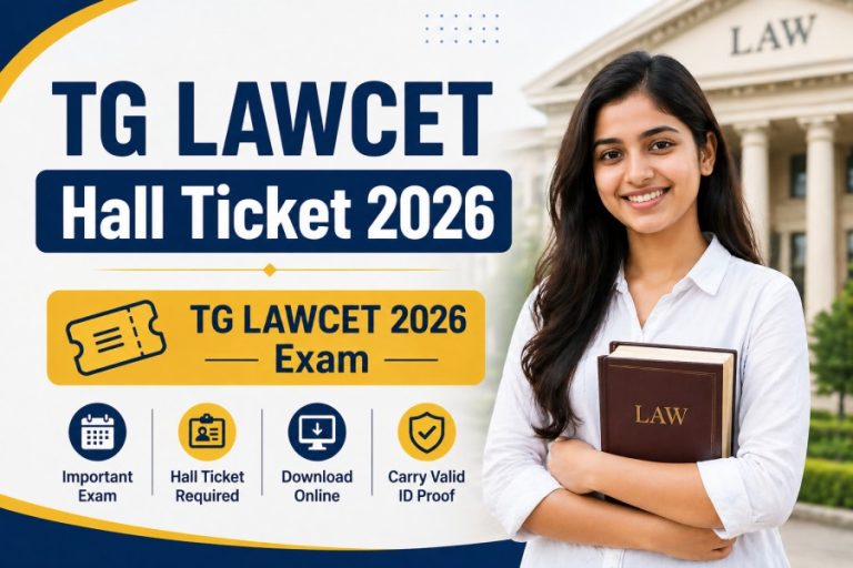 TS LAWCET Hall Ticket 2026 Out: Download Admit Card at manabadi.co.in