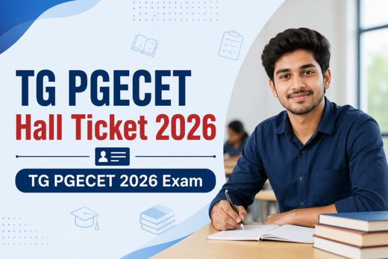 TG PGECET Hall Ticket 2026 Out: Download Admit Card Now at manabadi.co.in