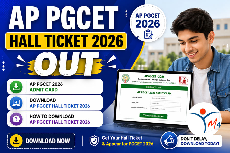 AP PGCET Hall Ticket 2026 Out