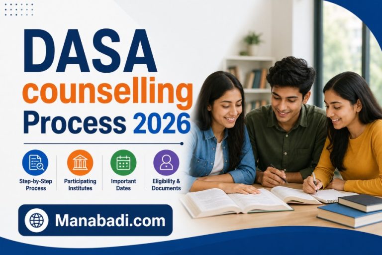 DASA 2026: Round 2 Seat Allotment Result Out Live: Direct Link at Manabadi