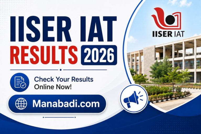 IISER IAT Results 2026: Out, Direct Link, Rank Card, Merit List, How to Check IAT Results at Manabadi.co.in