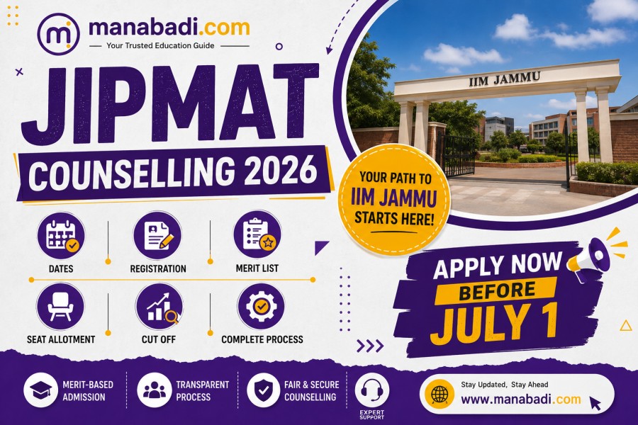 JIPMAT Counselling 2026 Live: IIM Jammu Merit List, IIM Bodh Gaya EoI ...