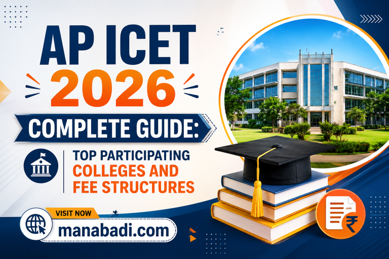 AP ICET 2026 : Top Participating Colleges with Fee Structures at Manabadi
