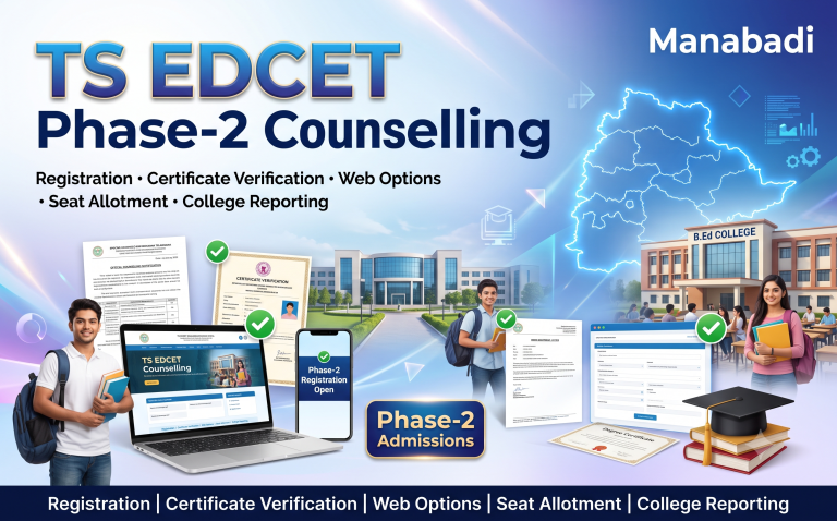 TG EdCET Final Phase Counselling 2026: FMEI Hyderabad B.Ed 2nd Phase Counselling Started, Details at Manabadi