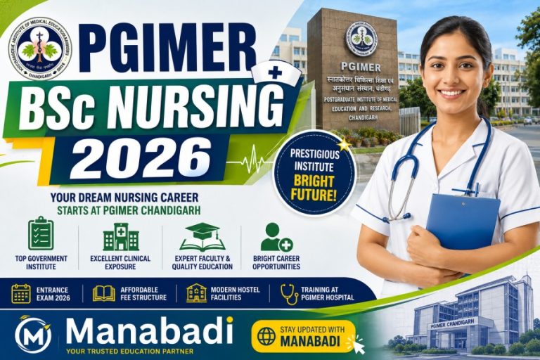 PGIMER B.Sc Nursing Result 2026 Out: Check Scorecard, Direct Link at Manabadi