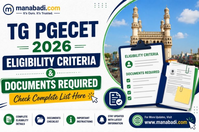 TG PGECET Counselling 2026: Documents Required, Certificate Verification, Eligibility, Registration & Complete Admission Guide