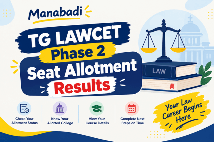 TG LAWCET Phase 2 Seat Allotment Results 2026