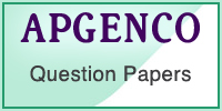 APGENCO Question Paper & Key