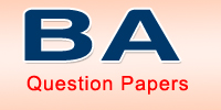 Osmania University BA 2020 Model Paper