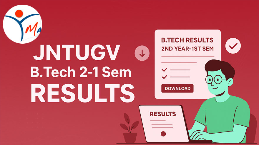 JNTUGV B.Tech 2-1 Sem Results 2025
