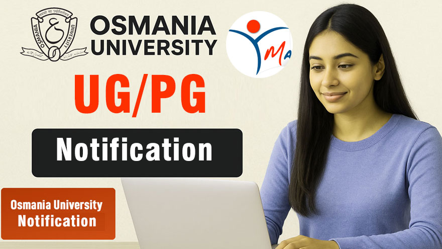 Osmania University UG/PG Notification 2025