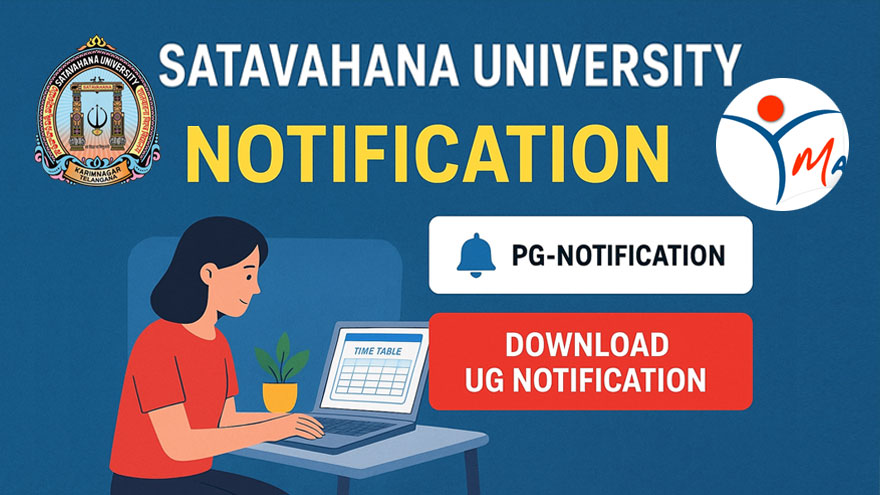satavahana-university-notification Satavahana University Notification 2025